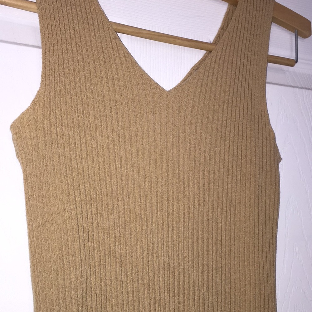 Tan Tank Top - Picture 2 of 3